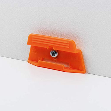 Parador Leistenclipse orange aus Kunststoff - Befestigungsclips zur Montage von Bodenleisten vom Typ SL 3 - Set mit 24 Stück im Sale